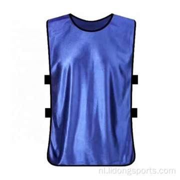 Pas afdruktraining Vest Bibs Soccer Bibs aan